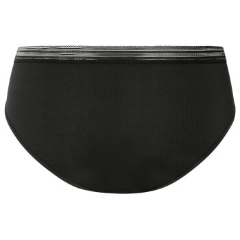 esmara® Damen Slips, 3 Stück, seamless, mit Spitze (Schwarz, S(36/38)) - B-Ware neuwertig