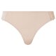 esmara® Damen Strings, 2 Stück mit eleganter Spitze (beige, L (44/46)) - B-Ware neuwertig