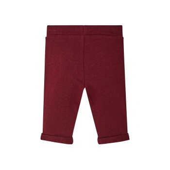 lupilu® Baby Sweathose, hoher Baumwollanteil (Burgundy, 86/92) - B-Ware neuwertig