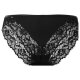 esmara® Damen Minislips, 2 Stück, mit Spitze (schwarz, M(40/42)) - B-Ware neuwertig