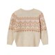 lupilu® Kleinkinder Strickpullover mit Rundhalsausschnitt (Beige, 122/128) - B-Ware neuwertig
