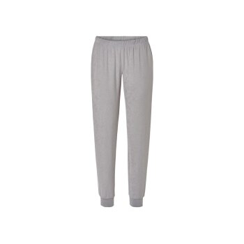 esmara® Damen Frottee-Pyjama, lang, mit Baumwolle (grau, XS (32/34)) - B-Ware neuwertig