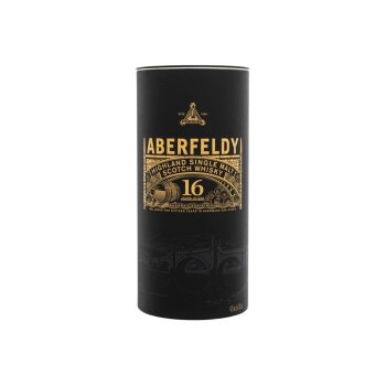 ABERFELDY Highland Single Malt Scotch Whisky 16 Jahre mit Geschenkbox 40% Vol