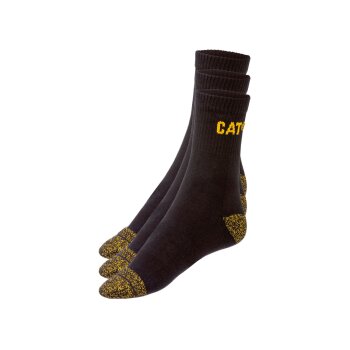 Caterpillar Herren Arbeitssocken, 3 Paar, mit...