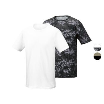 PARKSIDE® Herren T-Shirt, 2 Stück, reine Bio-Baumwolle - B-Ware