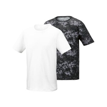 PARKSIDE® Herren T-Shirt, 2 Stück, reine Bio-Baumwolle - B-Ware