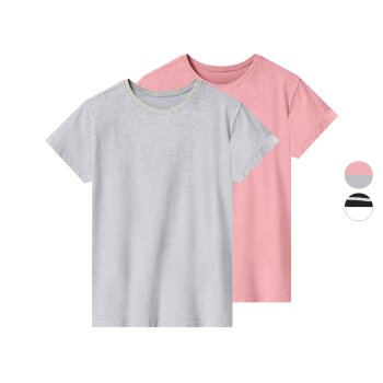 ESMARA KIDS Mädchen T-Shirts, 2 Stück - B-Ware
