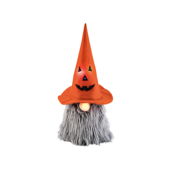 Livarno Home Halloween-Dekoration Gnom, faltbar, orange -...