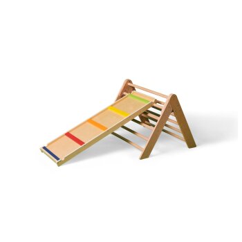 LUPILU® Kletterdreieck, mit Leiter und Rutsche - B-Ware gut