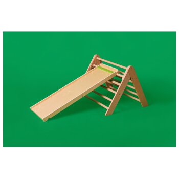 LUPILU® Kletterdreieck, mit Leiter und Rutsche - B-Ware gut