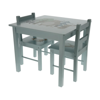 LUPILU® Kindertisch mit 2 Stühlen - B-Ware sehr gut