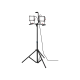 PARKSIDE PERFORMANCE® Doppel-LED-Arbeitsstrahler, 2 x 50W - B-Ware neuwertig