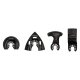 PARKSIDE PERFORMANCE® Multifunktionswerkzeug-Zubehör, 4-teilig / 8-teilig - B-Ware