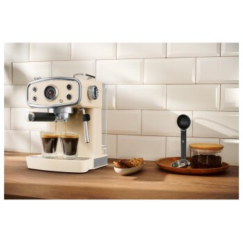 SILVERCREST® Espressomaschine SEMR 1400 B1, creme - B-Ware